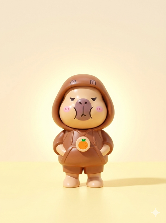 CapyBear MoodFlip | High Quality Face Changing Keychain