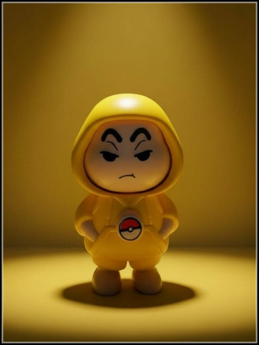 Flip the Vibe with Shin-Chan | High Quality Face Changing Keychain