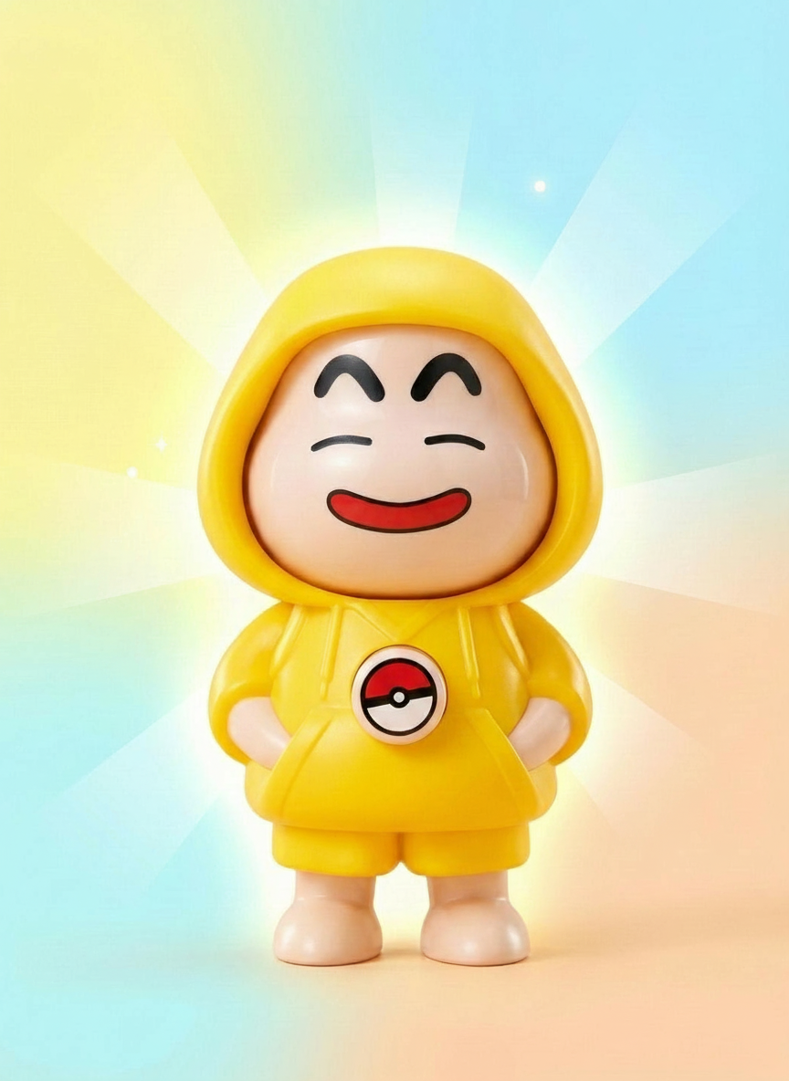 Flip the Vibe with Shin-Chan | High Quality Face Changing Keychain