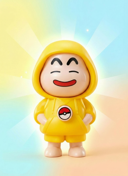 Flip the Vibe with Shin-Chan | High Quality Face Changing Keychain