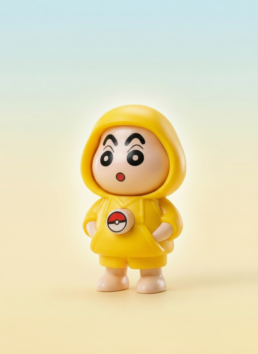 Flip the Vibe with Shin-Chan | High Quality Face Changing Keychain