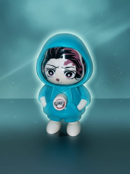 Tanjiro Aura Switch | High Quality Face Changing Keychain