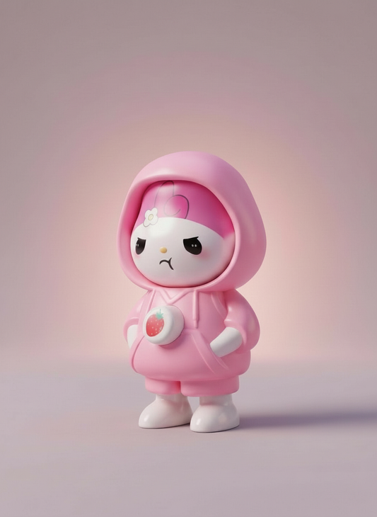 Hello Kitty Mood Switch | High Quality Face Changing Keychain